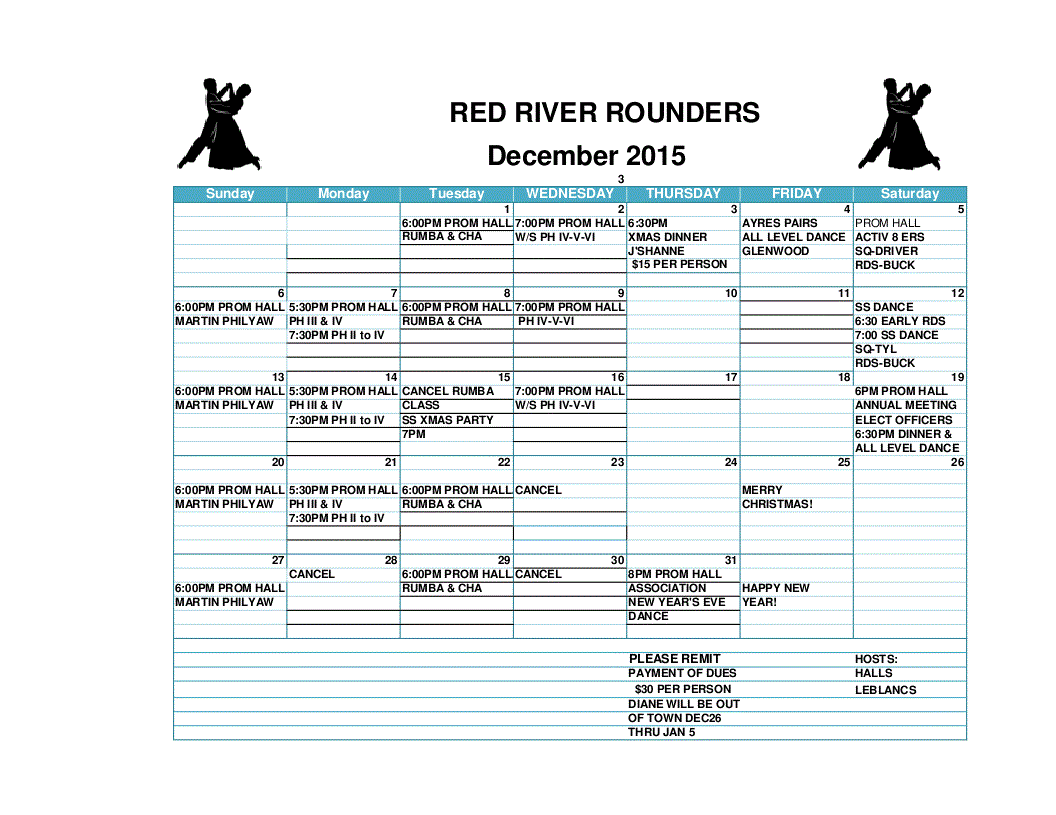 DECEMBER'S Calender NOT YET available