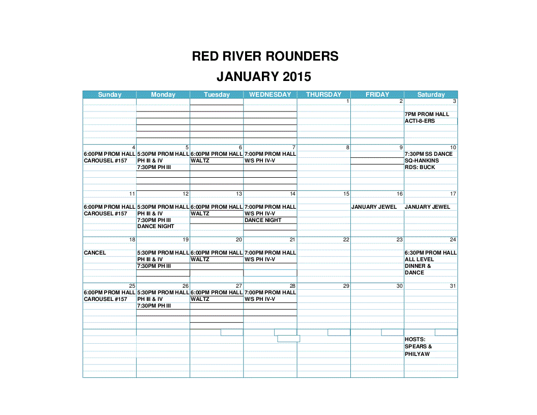 JANUARY'S Calender NOT YET available
