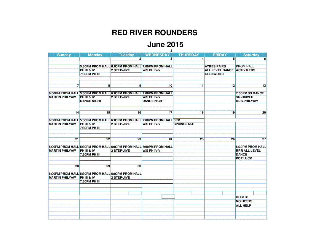 JUNE'S Calender NOT YET available