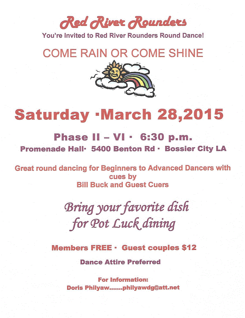 March Flyer NOT yet Available